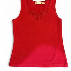 Samantha stuart red cotton